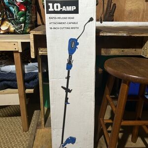 Blue Electric String Trimmer
NEW NEVER USED
